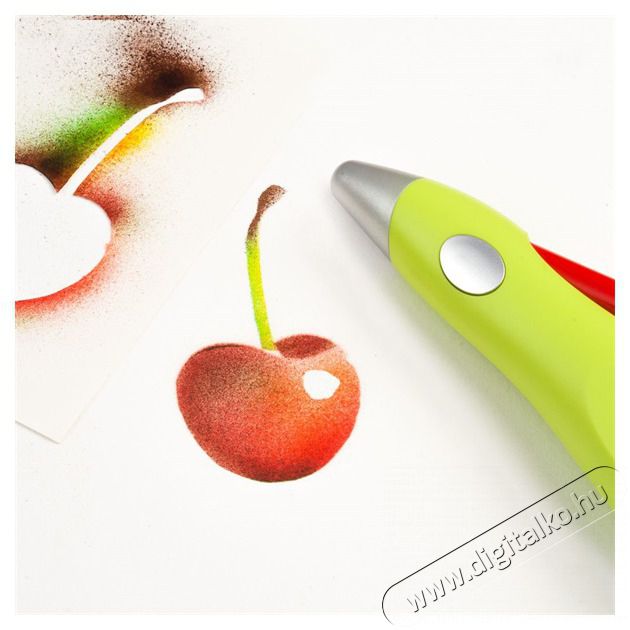 JOLLY Airbrush Fun 12 patronos airbrush k&eacute;szlet Iroda &eacute;s sz&aacute;m&iacute;t&aacute;stechnika - Egy&eacute;b sz&aacute;m&iacute;t&aacute;stechnikai term&eacute;k - 518055