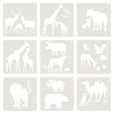 JOLLY Airbrush Fun 30 darabos sablon Iroda és számítástechnika - Egyéb számítástechnikai termék - 518058