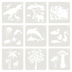 JOLLY Airbrush Fun 30 darabos sablon Iroda és számítástechnika - Egyéb számítástechnikai termék - 518058