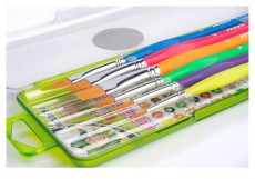 JOLLY Neon 6 darabos ergonómikus fogós ecsetkészlet Iroda és számítástechnika - Egyéb számítástechnikai termék - 518053