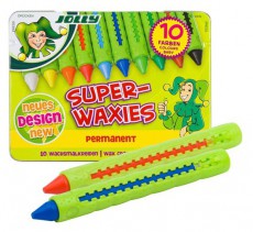 JOLLY Superwaxies Classic 10 darabos zsírkréta készlet Iroda és számítástechnika - Egyéb számítástechnikai termék - 518050