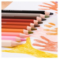 JOLLY X-Big Skin Tones extra vastag 10 darabos színesceruza készlet Háztartás / Otthon / Kültér - Játék / Sport - Kiegészítő - 518044