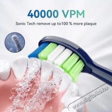 JTF P200 Blue, utazótok, 6 db pótfej Elektromos fogkefe Szépségápolás / Egészség - Száj / fog ápolás - Elektromos fogkefe - 525067