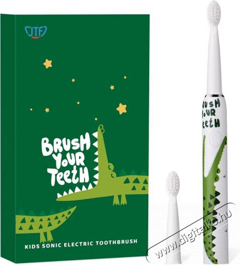 JTF J20C, 2 db pótfej - Krokodil Szépségápolás / Egészség - Száj / fog ápolás - Elektromos fogkefe - 529664