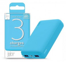 Juice JUI-PBANK-3-ECO-AQA ECO 3 10000mAh 15W világoskék power bank Mobil / Kommunikáció / Smart - Powerbank / Külső akkumulátor és töltő - 496869