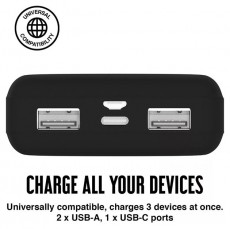 Juice JUI-PBANK-3-ECO-BLK ECO 3 10000mAh 15W fekete power bank Mobil / Kommunikáció / Smart - Powerbank / Külső akkumulátor és töltő - 496888