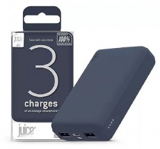 Juice JUI-PBANK-3-ECO-NVY ECO 3 10000mAh 15W tengerészkék power bank Mobil / Kommunikáció / Smart - Powerbank / Külső akkumulátor és töltő - 496868