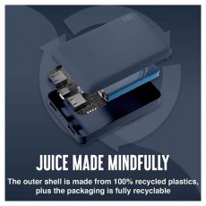 Juice JUI-PBANK-3-ECO-NVY ECO 3 10000mAh 15W tengerészkék power bank Mobil / Kommunikáció / Smart - Powerbank / Külső akkumulátor és töltő - 496868