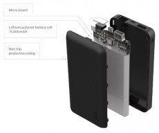 Juice JUI-PBANK-5-ECO-BLK ECO 5 15000mAh 15W fekete power bank Mobil / Kommunikáció / Smart - Powerbank / Külső akkumulátor és töltő - 496891