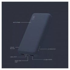 Juice JUI-PBANK-MAX-20000MA-ECO-BLU MAX 20000mAh 20W kék powerbank Mobil / Kommunikáció / Smart - Powerbank / Külső akkumulátor és töltő - 496819