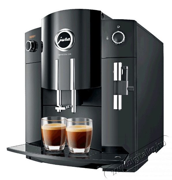 Jura Impressa C60 k&aacute;v&eacute;főző - fekete + Aj&aacute;nd&eacute;kcsomag! Konyhai term&eacute;kek - K&aacute;v&eacute;főző / k&aacute;v&eacute;&ouml;rlő / kieg&eacute;sz&iacute;tő - Automata k&aacute;v&eacute;főző - 304393