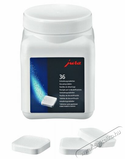 Jura Vízkőoldó tabletta (36 db) Konyhai termékek - Kávéfőző / kávéörlő / kiegészítő - Filter / tisztító / vízkőmentesítő - 304412