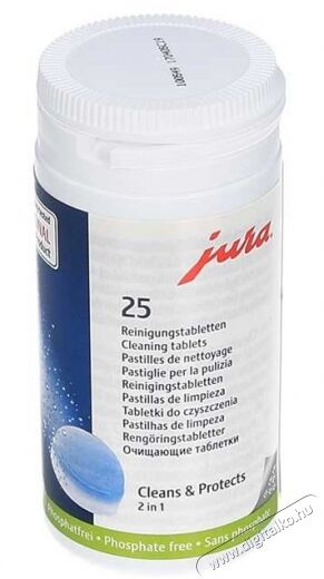 Jura Tisztító tabletta (25 db) Konyhai termékek - Kávéfőző / kávéörlő / kiegészítő - Filter / tisztító / vízkőmentesítő - 304411