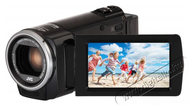 JVC GZ-E105BEU-minikamera Fényképezőgép / kamera - MiniDV / DVCAM kamera - 271443