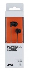 JVC HA-FX10B fűlhallgató - fekete Audio-Video / Hifi / Multimédia - Fül és Fejhallgatók - Fülhallgató - 352715