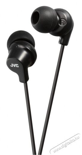 JVC HA-FX10B fűlhallgató - fekete Audio-Video / Hifi / Multimédia - Fül és Fejhallgatók - Fülhallgató - 352715