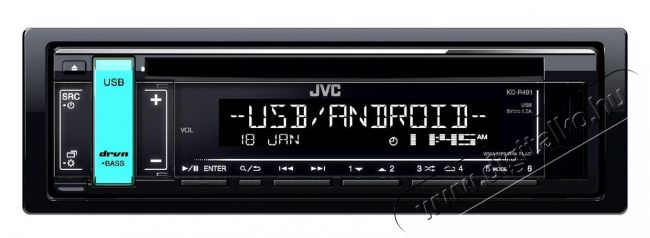 JVC KD-R491 Autórádió fejegység Autóhifi / Autó felszerelés - Autórádió fejegység - Autórádió fejegység - 352751