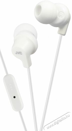 JVC HA-FR15W Headset és fülhallgató - fehér Audio-Video / Hifi / Multimédia - Fül és Fejhallgatók - Fülhallgató mikrofonnal / headset - 352712