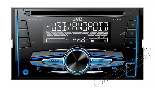 JVC KW-R520 Autórádió Autóhifi / Autó felszerelés - Autórádió fejegység - Autórádió fejegység - 352758