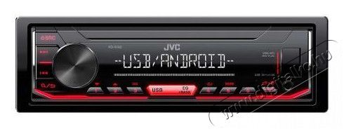 JVC KD-X162 mechanika nélküli autórádió - USB bemenettel  Autóhifi / Autó felszerelés - Autórádió fejegység - Autórádió fejegység - 370903