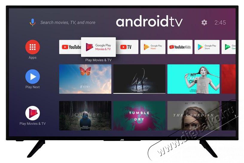 JVC LLT55VA3035 Smart LED Televízió Televíziók - LED televízió - UHD 4K felbontású - 365879