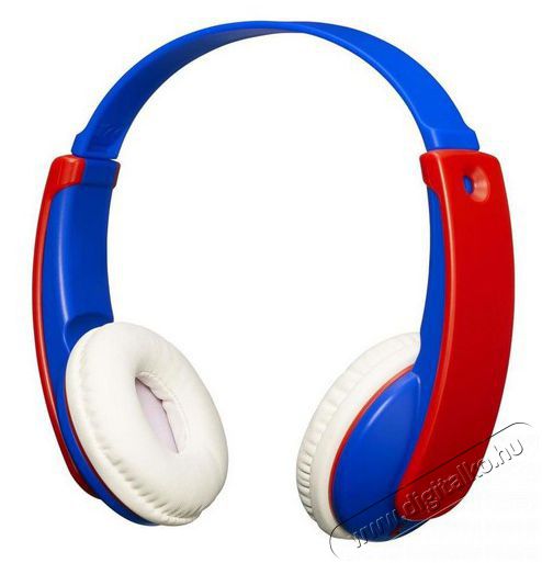 JVC HA-KD9BT-A bluetooth fejhallgató - kék és piros + matricák Audio-Video / Hifi / Multimédia - Fül és Fejhallgatók - Fejhallgató - 376512