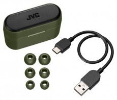 JVC HA-A9TG True Wireless Bluetooth military zöld fülhallgató Audio-Video / Hifi / Multimédia - Fül és Fejhallgatók - Fülhallgató - 455175