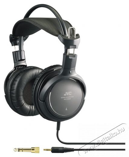 JVC HA-RX900 vezetékes fekete fejhallgató Audio-Video / Hifi / Multimédia - Fül és Fejhallgatók - Fejhallgató - 454286