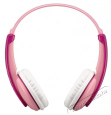 JVC HA-KD10W-P Bluetooth pink gyerek fejhallgató Audio-Video / Hifi / Multimédia - Fül és Fejhallgatók - Fejhallgató mikrofonnal / headset - 466782