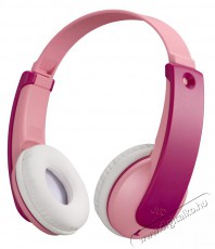 JVC HA-KD10W-P Bluetooth pink gyerek fejhallgató Audio-Video / Hifi / Multimédia - Fül és Fejhallgatók - Fejhallgató mikrofonnal / headset - 466782