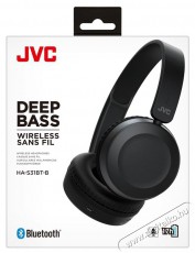JVC HA-S31BT-B Bluetooth fekete fejhallgató Audio-Video / Hifi / Multimédia - Fül és Fejhallgatók - Fejhallgató mikrofonnal / headset - 466783