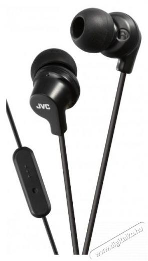 JVC HA-FR15B mikrofonos fekete fülhallgató Audio-Video / Hifi / Multimédia - Fül és Fejhallgatók - Fülhallgató - 467194