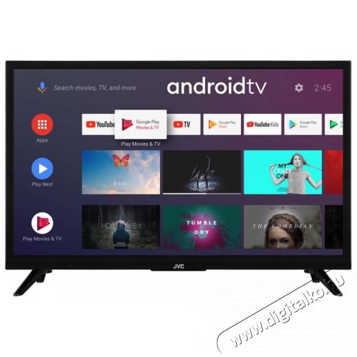 JVC LT24VAH3235 HD ANDROID SMART LED TV Televíziók - LED televízió - 720p HD Ready felbontású - 475949