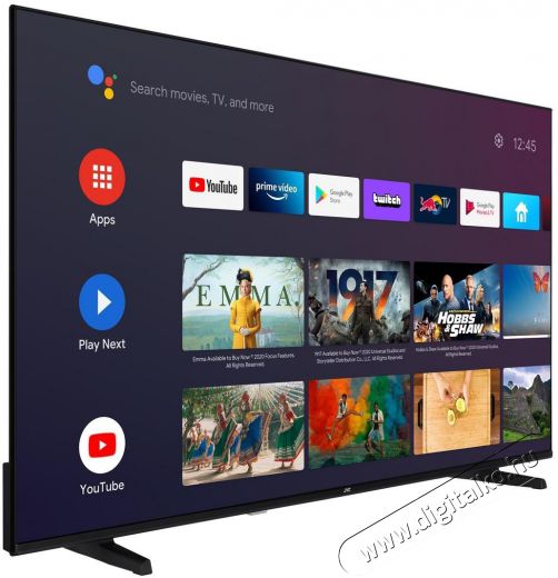 JVC LT55VA3335 UHD ANDROID SMART LED TV Televíziók - LED televízió - UHD 4K felbontású - 475947