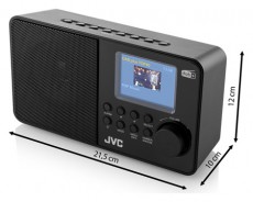 JVC RAE611BDAB RÁDIÓ Audio-Video / Hifi / Multimédia - Rádió / órás rádió - Asztali rádió - 506583