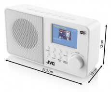 JVC RAE611WDAB RÁDIÓ Audio-Video / Hifi / Multimédia - Rádió / órás rádió - Asztali rádió - 506584