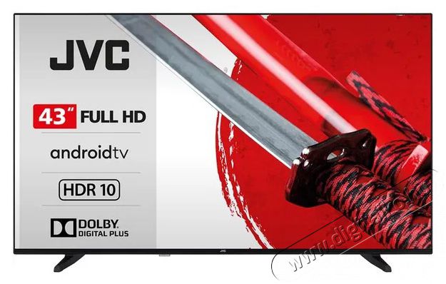 JVC LT-43VAF3335 Televíziók - LED televízió - 1080p Full HD felbontású - 505897