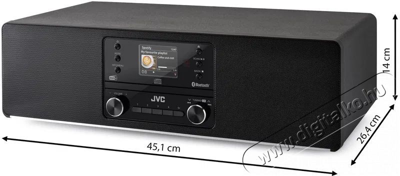 JVC RD-E984 B Audio-Video / Hifi / Multim&eacute;dia - Hifi - Sztere&oacute; - Mikro-, mini hifi rendszer - 525074