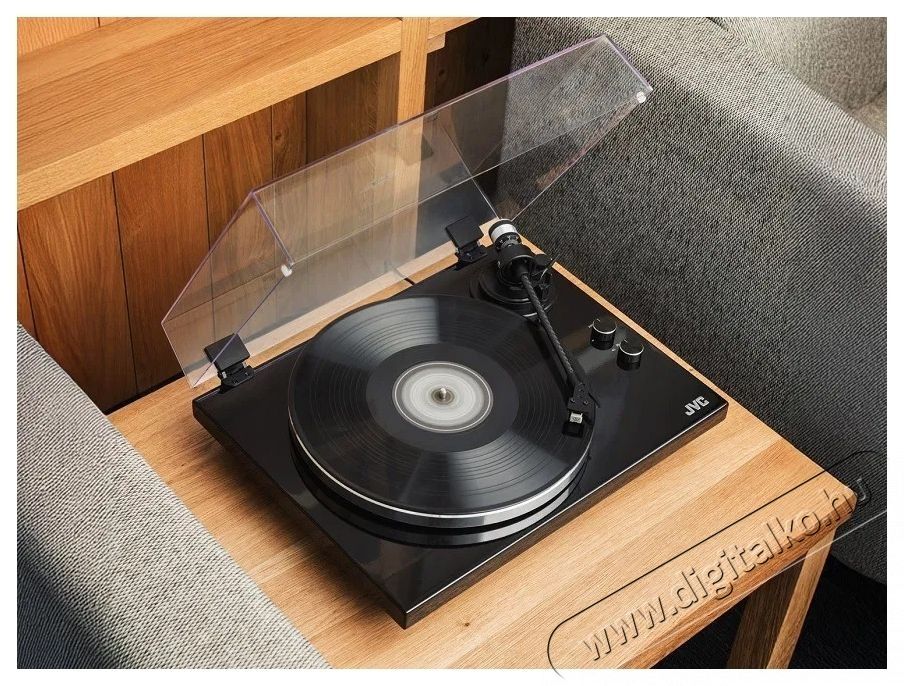 JVC AL-E534B, fekete lemezj&aacute;tsz&oacute; Audio-Video / Hifi / Multim&eacute;dia - Bakelit lemezj&aacute;tsz&oacute; - Bakelit lemezj&aacute;tsz&oacute; - 531887