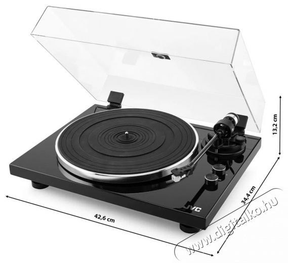 JVC AL-E534B, fekete lemezj&aacute;tsz&oacute; Audio-Video / Hifi / Multim&eacute;dia - Bakelit lemezj&aacute;tsz&oacute; - Bakelit lemezj&aacute;tsz&oacute; - 531887