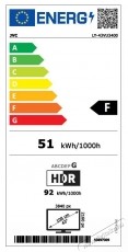 JVC 43VU3400 LED Telev&iacute;zi&oacute;, 108 cm, Smart TIVO, 4K Ultra HD, F energiaoszt&aacute;ly Telev&iacute;zi&oacute;k - Plazma telev&iacute;zi&oacute; - 535366