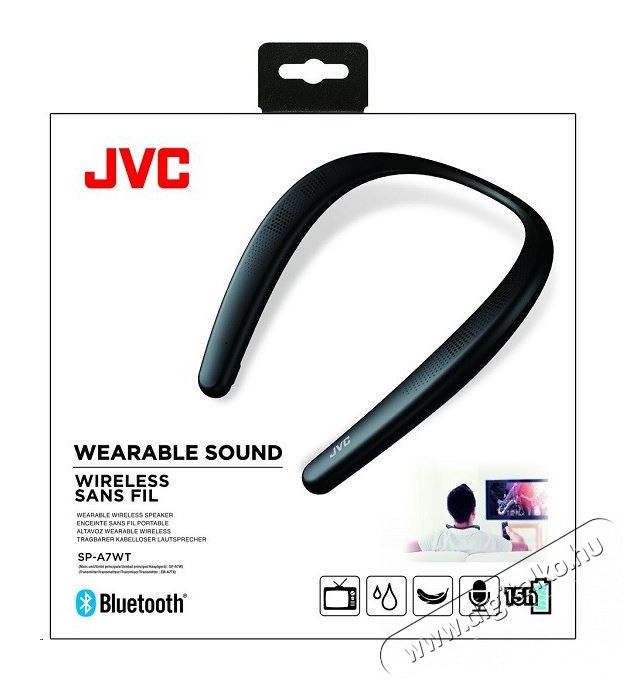 JVC SP-A7WT nyakba akasztható bluetooth hangszóró Audio-Video / Hifi / Multimédia - Hordozható, vezeték nélküli / bluetooth hangsugárzó - Hordozható, vezeték nélküli / bluetooth hangsugárzó - 370915