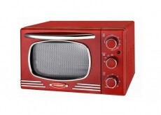 Kalorik TKGOT2500R Retro grill minisütő - piros Konyhai termékek - Sütő-főzőlap, tűzhely (szabadonálló) - Mini sütő / mini grill / mini konyha - 351041