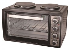 Kalorik MK1002 Mini sütő 2 főzőlappal Konyhai termékek - Sütő-főzőlap, tűzhely (szabadonálló) - Mini sütő / mini grill / mini konyha - 365898
