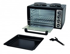 Kalorik MK1002 Mini sütő 2 főzőlappal Konyhai termékek - Sütő-főzőlap, tűzhely (szabadonálló) - Mini sütő / mini grill / mini konyha - 365898