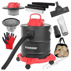 Kaminer 10927 Elektromos, 20 l 1600 W hamuporszívó Háztartás / Otthon / Kültér - Porszívó / takarítógép - Hamuporszívó - 529665
