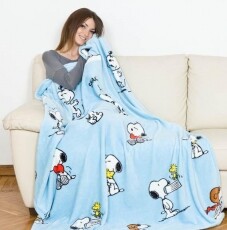 Kanguru Plaid Snoopy (1123) prémium minőségű pléd Szépségápolás / Egészség - Melegítés - Pléd / takaró - 283315