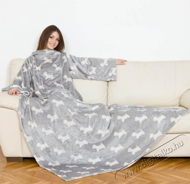 Kanguru Deluxe Doggy (1113) ujjas és zsebes pléd - kutyás Szépségápolás / Egészség - Melegítés - Pléd / takaró - 305338