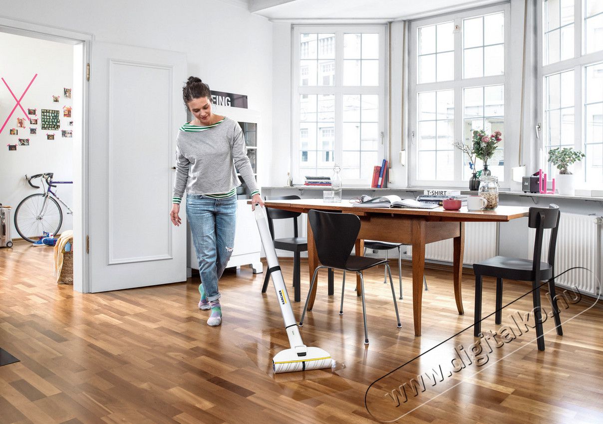 Karcher FC 3 CORDLESS PREMIUM WHITE 1.055-360.0 keménypadló-tisztító Háztartás / Otthon / Kültér - Tisztító / mosó - Padlófényesítő - 362135