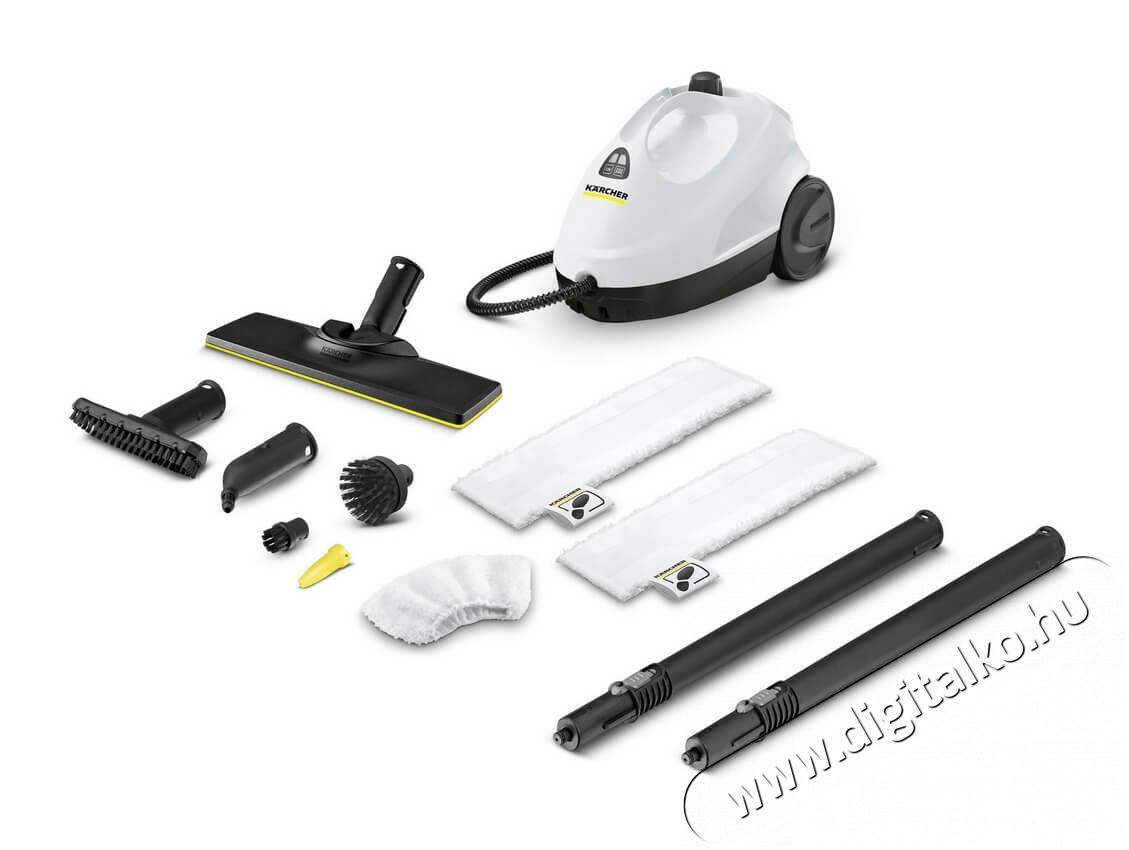 Karcher SC 2 Easyfix Premium 1.512-090.0 gőztisztító - fehér Háztartás / Otthon / Kültér - Tisztító / mosó - Kézi gőztisztító / gőzborotva - 351049